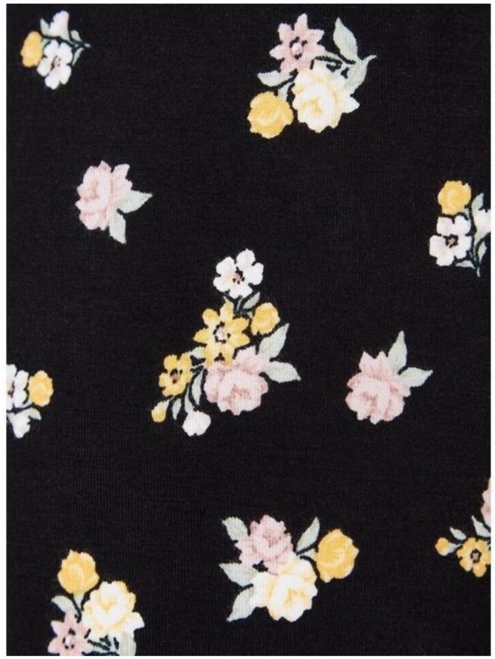 Smocked black Floral Jumpsuit torrid 0x NWT - Picture 2 of 6